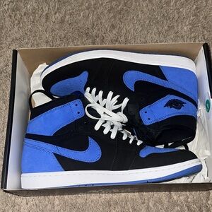 Nike Jordan Retro 1 High Royal Suede